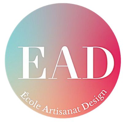 Logo EAD Formations, école artisanat design