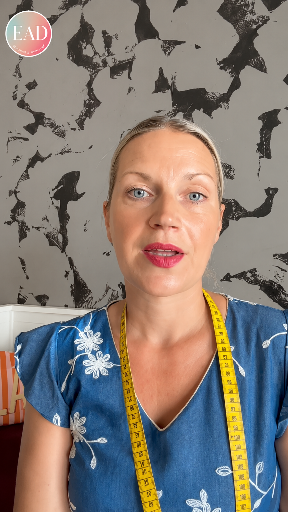 Anne-Sophie, formatrice couture chez EAD Formations